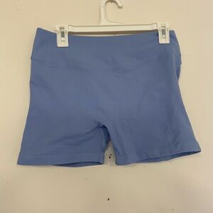 AUROLA Light Blue Women's Bike Shorts